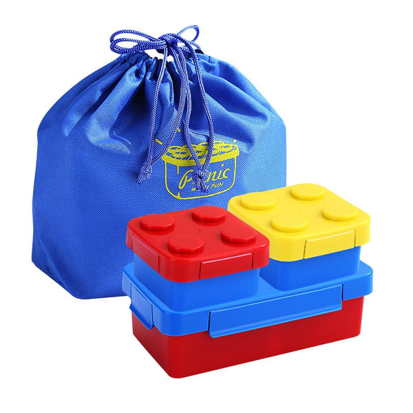 Boite pour gouter repas avec couverts - Funnykids™