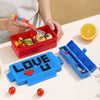 Boite pour gouter repas avec couverts - Funnykids™