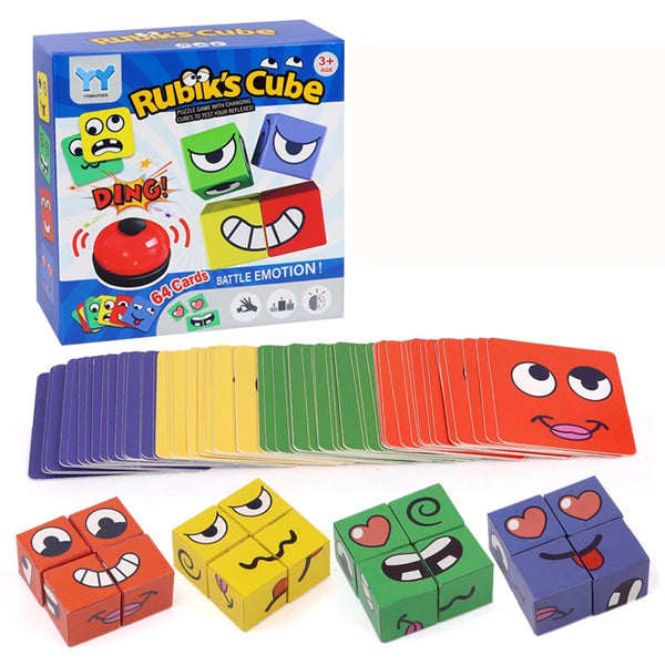 Cubes de Construction avec Changement d’Expression / RubiksVitesse™