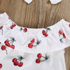Ensemble body et bandeau aux motifs cerise - Mon Petit Ange