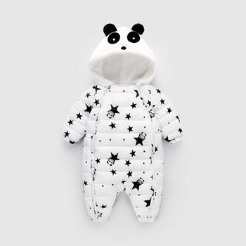 Combinaison enfant - doudoune panda étoilé - Mon Petit Ange