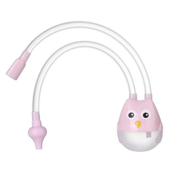 mouche-bébé par aspiration manuelle de couleur rose