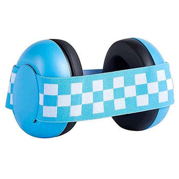 Protège oreille bleu pour bébé