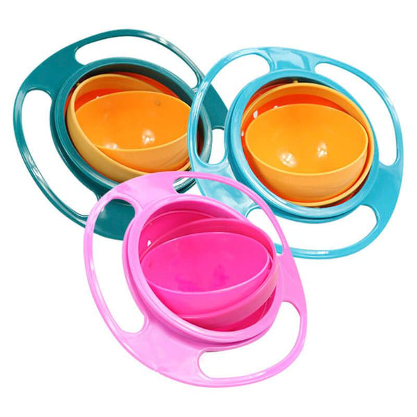 Bol de nourriture anti renversement pour bébé 3 couleurs
