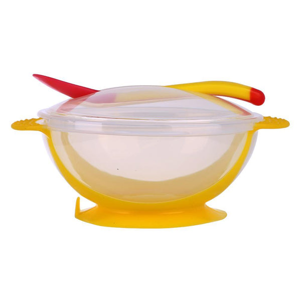 Bol ventouse jaune pour enfant