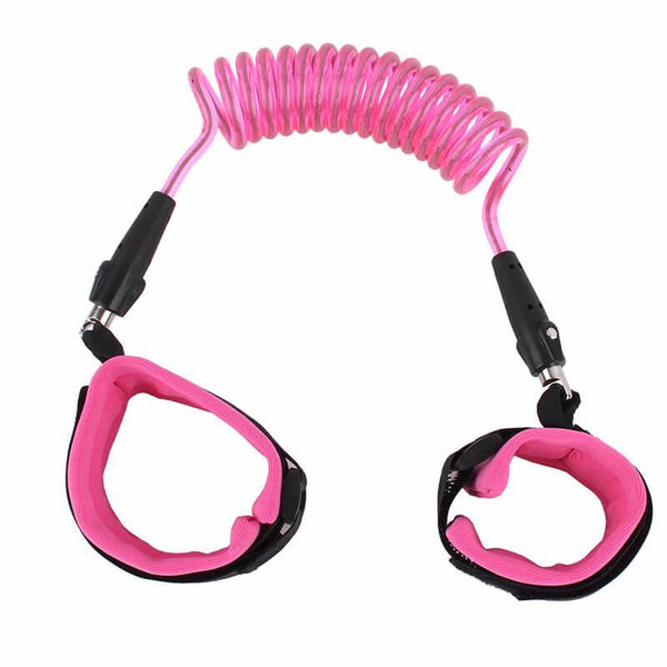 Bracelet de sécurité anti-perte pour enfant rose