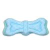 Coussin d'allaitement pour bébé bleu vue de haut