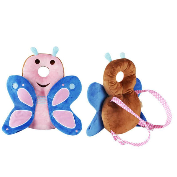 coussin pour protéger la tête de bébé avec un style papillon