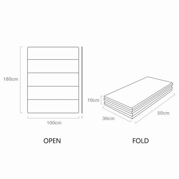 Tapis de jeu pliable pour bébé - Mon Petit Ange