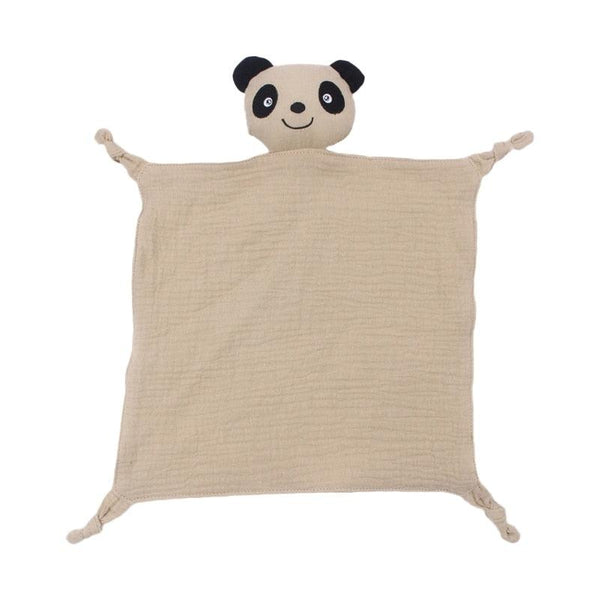 Doudou panda en coton pour bébé - Mon Petit Ange