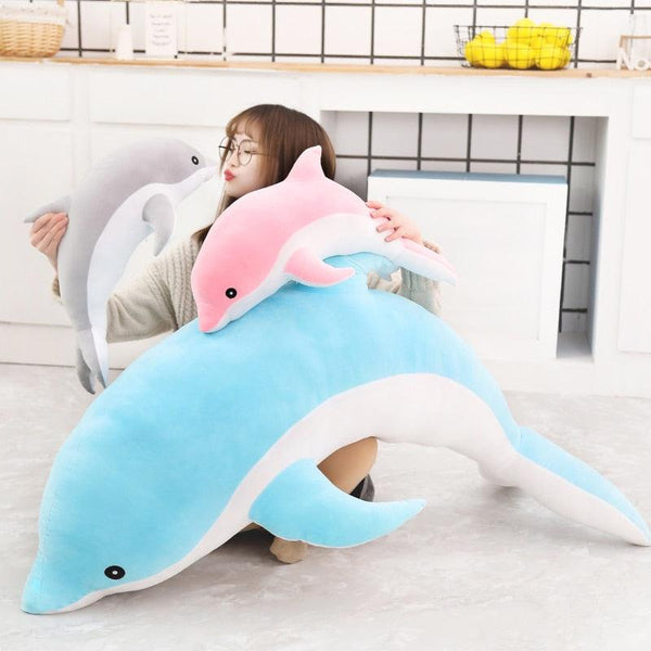 Grande peluche de dauphin pour enfant - Mon Petit Ange