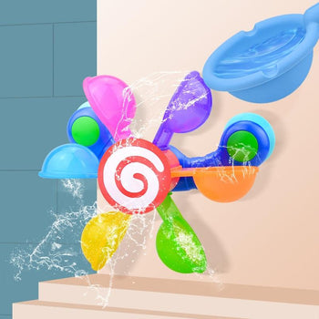 Roue hypnotique colorée pour le bain - Mon Petit Ange