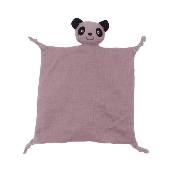 Doudou panda en coton pour bébé - Mon Petit Ange