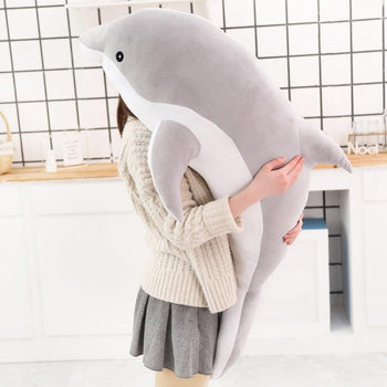 Grande peluche de dauphin pour enfant - Mon Petit Ange