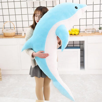 Grande peluche de dauphin pour enfant - Mon Petit Ange