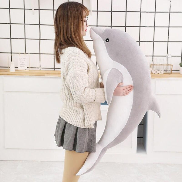 Grande peluche de dauphin pour enfant - Mon Petit Ange