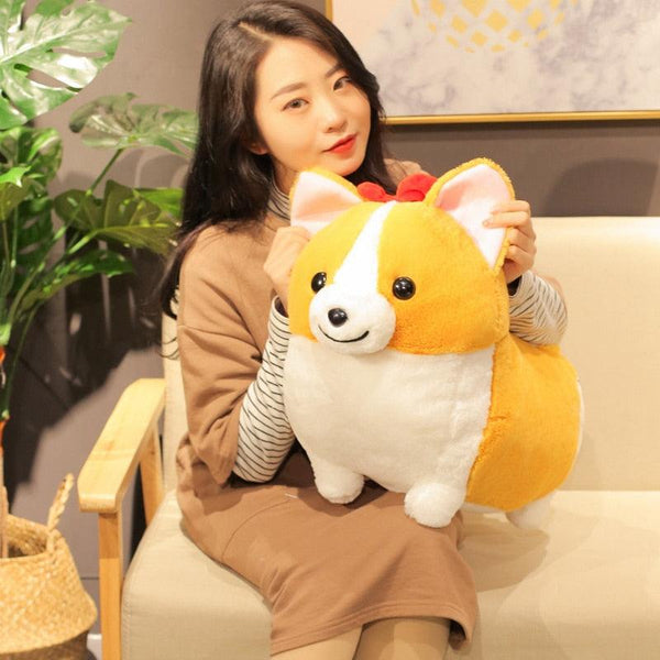 Peluche adorable chien Corgi pour enfant - Mon Petit Ange
