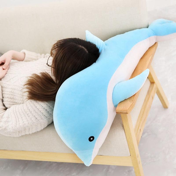 Grande peluche de dauphin pour enfant - Mon Petit Ange