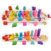 Jeu éducatif tableau logarithmique en bois - Mon Petit Ange