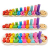 Jeu éducatif tableau logarithmique en bois - Mon Petit Ange