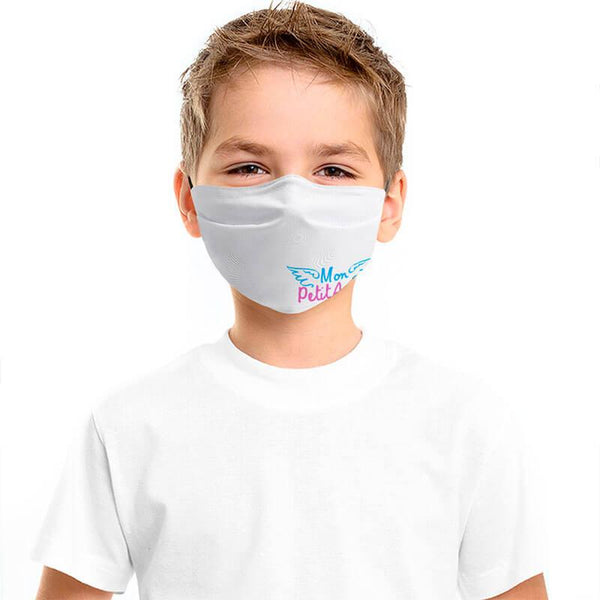Enfants Masque Visage Lavable Réutilisable Respirant Protection
