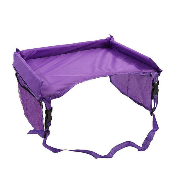 Plateau de voyage violet pour enfant