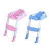 Réducteur de toilette bleu et rose avec marche pied pour enfant