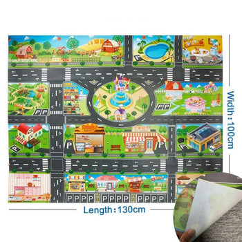 Tapis de jeu de Circulation - Mon Petit Ange