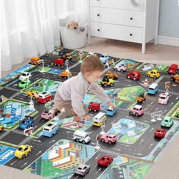 Tapis de jeu de Circulation - Mon Petit Ange