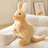 Maman kangourou en peluche avec son bébé - Mon Petit Ange