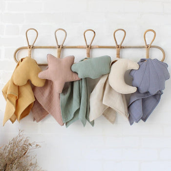 Serviette doudou adorable pour nouveau-né - Mon Petit Ange