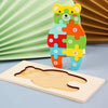 Puzzle Montessori en forme d'animaux - Mon Petit Ange