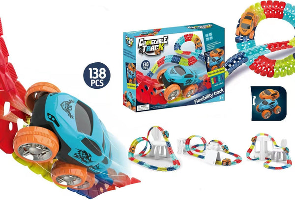 Circuit de voiture Flexible Bébé - Mon Petit Ange
