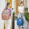 Sac de maternité pour maman bleu ou rose et gris