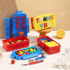 Boite pour gouter repas avec couverts - Funnykids™