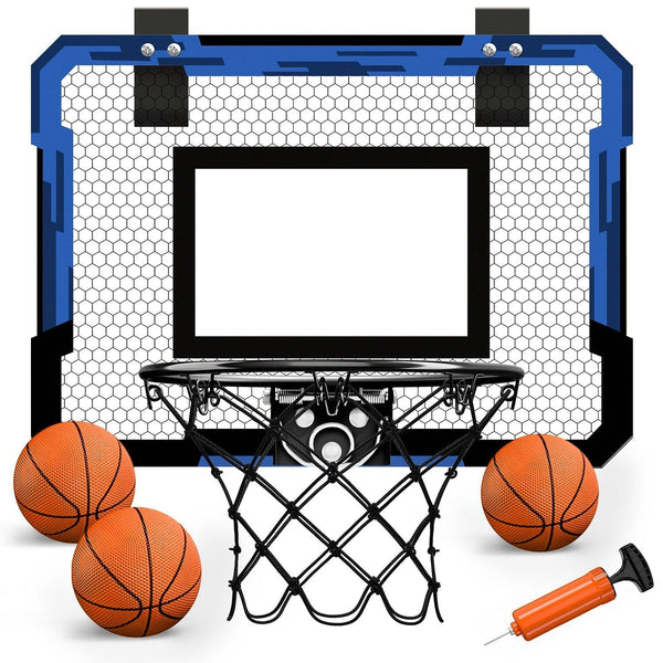 Panier de Basket Enfants, 39x28,5 cm, Mini-but de Basket-ball Intérieur avec Tableau d'Affichage Électronique, à Suspendre Au-dessus de la Porte, Lumières LED, pour Enfants de 3 Ans et Plus | FR Panier de Basket Enfants, 39x28,5 cm, Mini-but de Basket-ball Intérieur avec Tableau d'Affichage Électronique, à Suspendre Au-dessus de la Porte, Lumières LED, pour Enfants de 3 Ans et Plus | FR