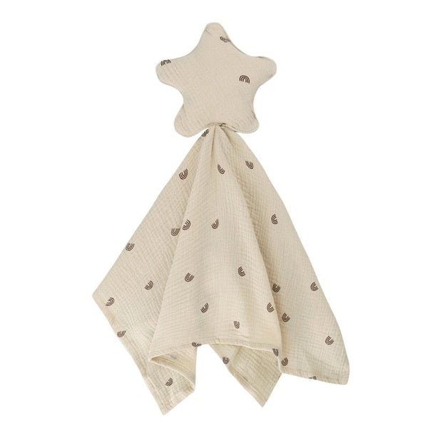Doudou pour bébé en forme de lune et étoile - Mon Petit Ange