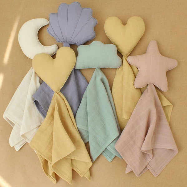 Serviette doudou adorable pour nouveau-né - Mon Petit Ange