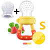 Sucette à fruit pour bébé jaune petite