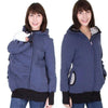 Veste maternité bleue pour femme