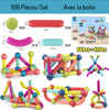 Jeu de bloc contruction magnétique Montessori - Magnetoy™