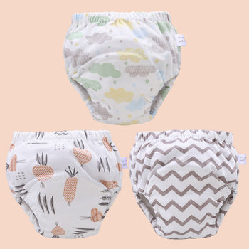 Learning fabric diaper Washable and waterproof raincoat - CulotteMagic™