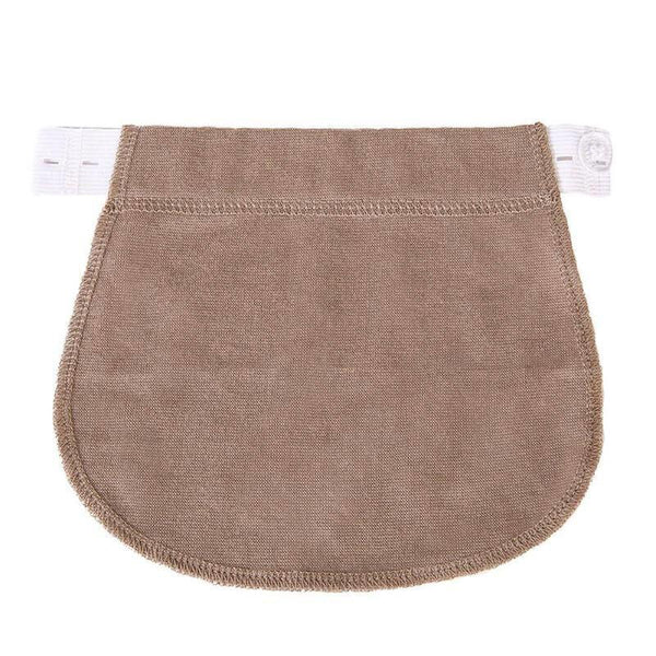 elargisseur pantalon de grossesse femme enceinte couleur marron