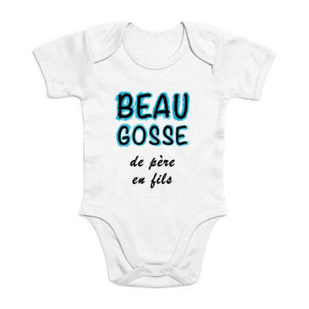 Body - Beau gosse - 100% Coton Bio - Mon Petit Ange