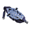 porte bébé bandoulière pour parents bleu océan intérieur