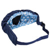 porte bébé bandoulière pour parents bleu océan