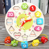 Horloge Puzzle montessori en Bois - Mon Petit Ange