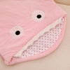 Sac de couchage pour bébé vu de la texture en détail