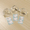 Sécurité enfant pour coin de meuble transparent avec adhésif