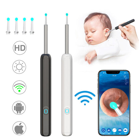 CleanOreille™  - Nettoyeur d'oreille avec Caméra connecté au telephone